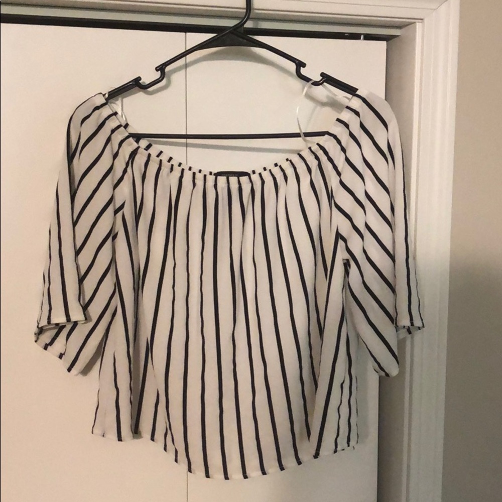 Off the shoulder shirt